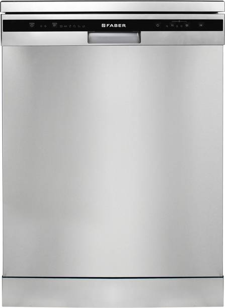 FABER FFSD 6PR 12S Neo Free Standing 12 Place Settings Intensive Kadhai Cleaning| No Pre-rinse Required Dishwasher