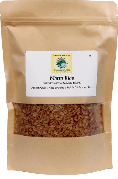 iFarmerscart Matta Rice Brown Rosematta Rice (Medium Grain, Parboiled)