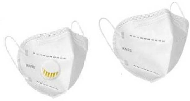 Shop & Shoppee KN-95 Air Filter Face Mask Reusable,Washable- Anti Dust/Pollution/Bacterial Premium Quality Mask for Kids,Adults,Men & Women SnSMKN95-Mix2 Reusable, Washable