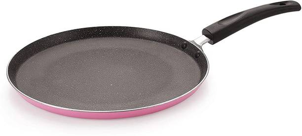 NIRLON Kitchen Accessories for Cooking Non Stick Aluminium Flat Dosa Tawa Tawa 26 cm diameter