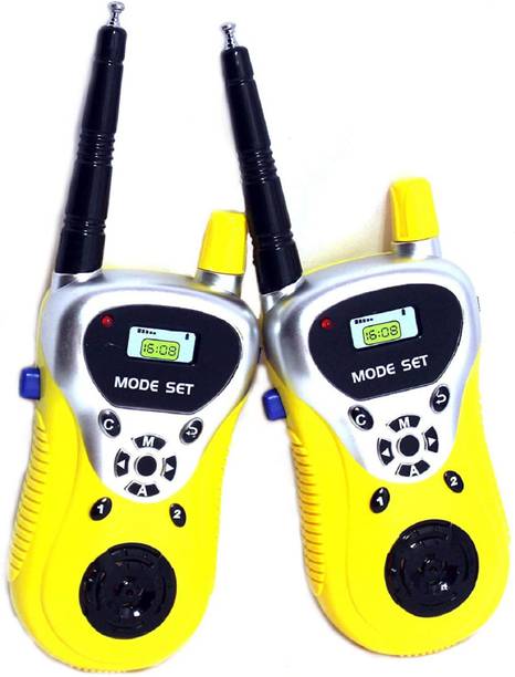 Freshh Club Kids Plastic Yellow Yellow Color Smart Walkie Talkie