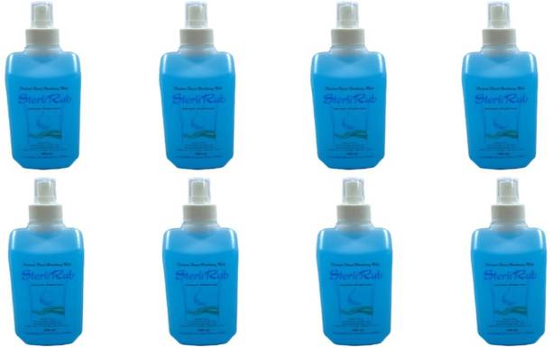 Adidev Instant Hand sanitizer Rub 4000ml (Pack Of -8) Hand Sanitizer Bottle