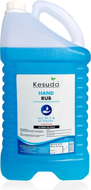 KESUDA Liquid  5 L Hand Sanitizer Can