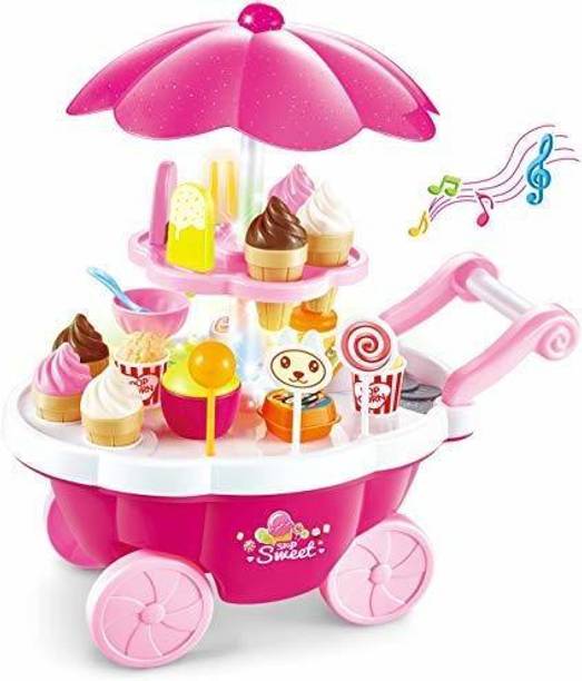 Fiddlys Luxury Supermarket Shop Candy Sweet Shopping Cart