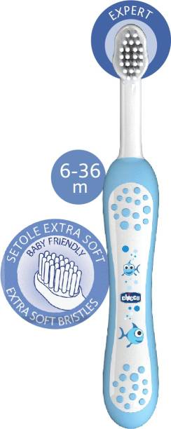 Chicco Light Blue Toothbrush Soft Toothbrush