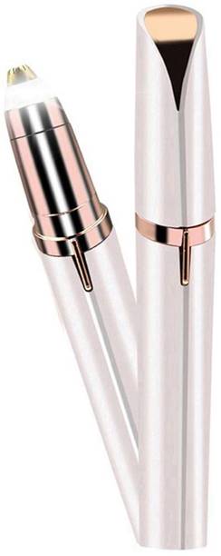 White Wings Electric Eyebrow Trimmer Facial Hair Remover Grooming Kit 60 min  Runtime 0 Length Settings
