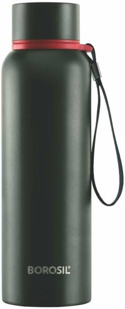 BOROSIL Hydra Trek Vacuum Insulated Water Bottle, 20 hrs Hot n 24 hrs Cold 700 ml Flask