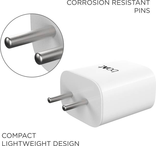 boAt 18W Power WCD QC3A Charger combo (Type C )