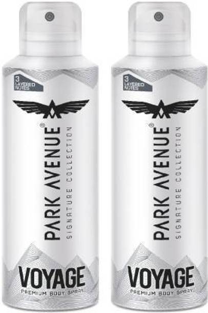 PARK AVENUE Voyage Deodorant Spray-Pack of 2 Body Spray - For M