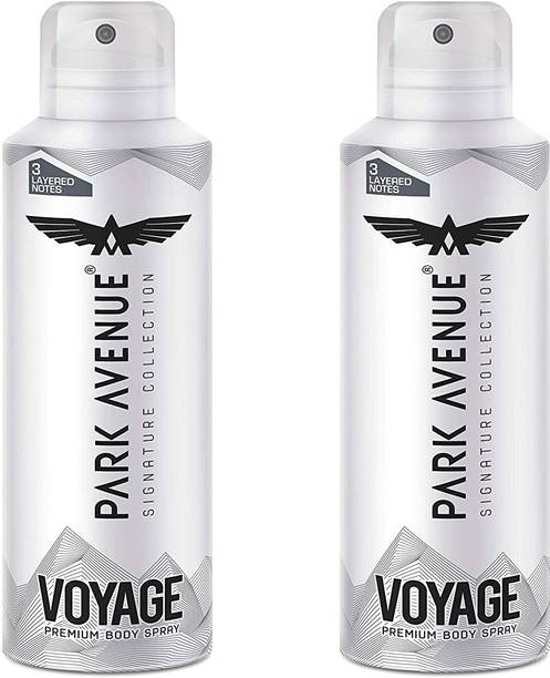 PARK AVENUE Voyage premium body spray (2x80ml) Body Spray - For