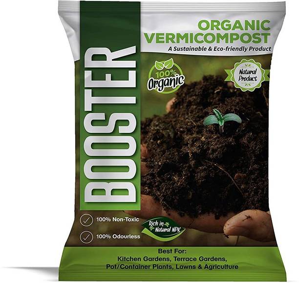 TRADITIONAL TRENDZZ ™ XL-81 - BOOSTER Organic Vermicompost Fertilizer Manure for Plants - 4.5Kgs Potting Mixture