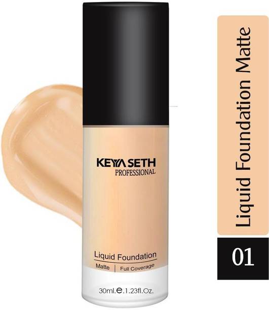 KEYA SETH AROMATHERAPY Full Coverage Liquid Matte Foundation-Shade 01 Foundation