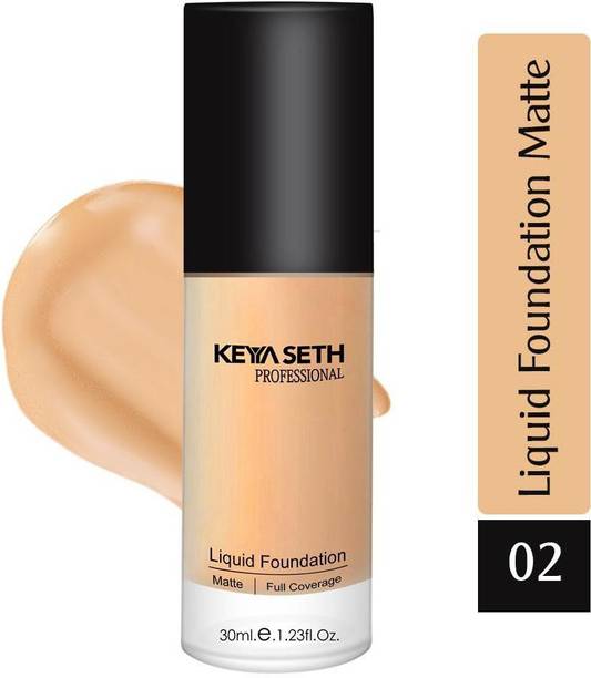 KEYA SETH AROMATHERAPY Full Coverage Liquid Matte Foundation-Shade 02 Foundation