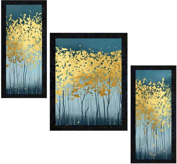 pnf Hand Painting Landscape Scenery Set of 3 painting-2215- Digital Reprint 14 inch x 22 inch Painting