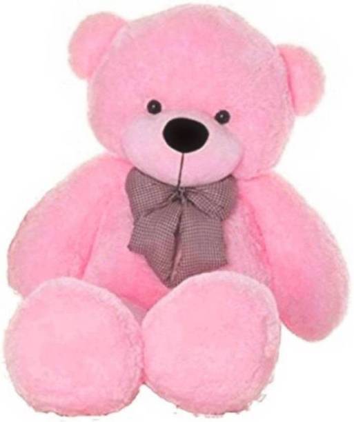 MakeUWish 5Feet Long (Standing) Cute Soft Teddy Bear For Gift & Bithday Partys Other - 152.2 cm (Pink)  - 152 cm