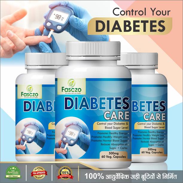 Fasczo Diabetes care capsules for Enhance energy levels in the body Ayurvedic