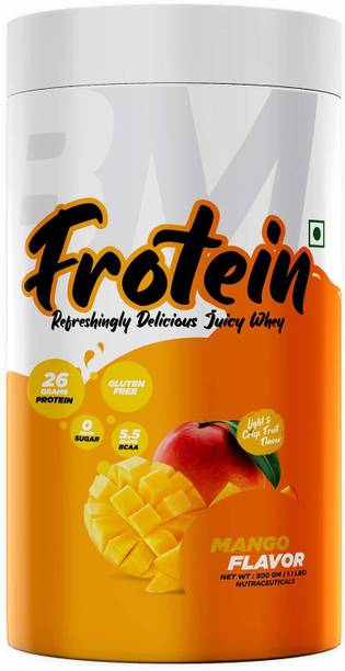 BIGMUSCLES NUTRITION Frotein [15 Servings], Refreshing Flavored 26g Hydrolysed Isolate Whey Protein