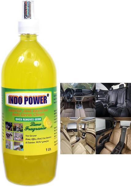 INDOPOWER F022- Disinfectant Sanitizer Spray ANTI GERM CLEAN (QUICK REMOVES GERM) Lemon 1ltr.