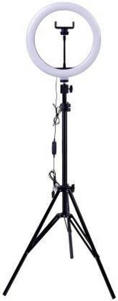 JAMMY ZONES Big Selfie Ring Light 10" with 7ft Tripod Stand for video,Reels Studio J13 Ring Flash