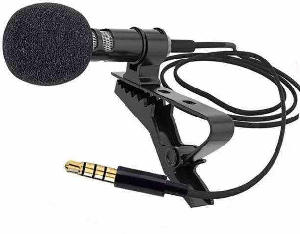 SrO Collar Mic 3.5mm Clip-on Mini Lapel Lavalier Microphone for ALL MOBILE Device (Black) LAVALIERE MICROPHONE