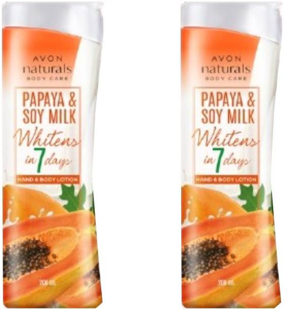 AVON Naturals Papaya and Soy Milk Hand and Body Lotion