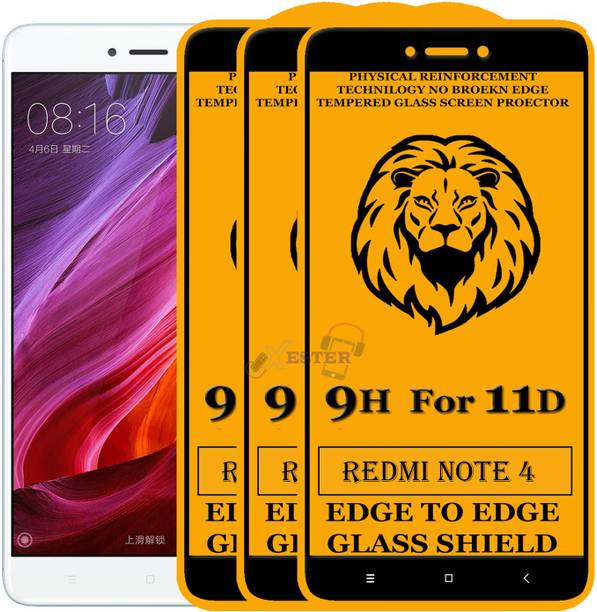 Xester Edge To Edge Tempered Glass for Mi Redmi Note 4