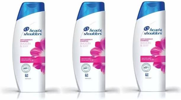 HEAD & SHOULDERS anti dandruff smooth silky shampoo 3 p...