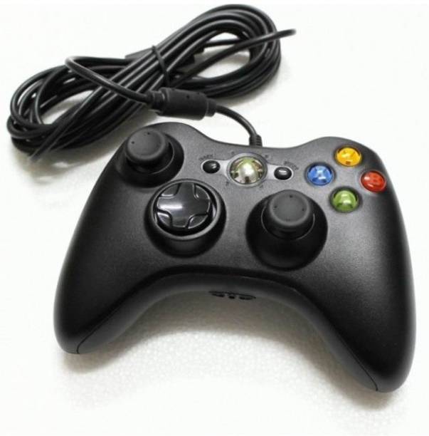 Clubics Xbox Wired Controller Xbox 360 for PC / XBOX Joystick (Black)  Gamepad