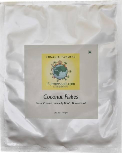 iFarmerscart Coconut Flakes | Instant Coconut For Cooking Coconut