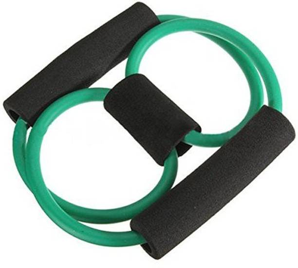 Honoty Yoga Chest Expander Resistance 8 Type Total Body Fitness Exercise Resistance Tube Resistance Tube