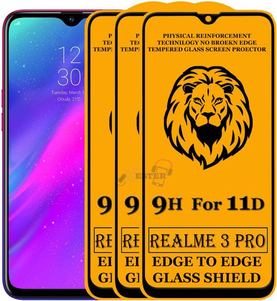 Xester Edge To Edge Tempered Glass for Realme 3 Pro