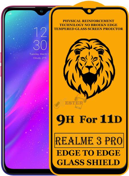 Xester Edge To Edge Tempered Glass for Realme 3 Pro