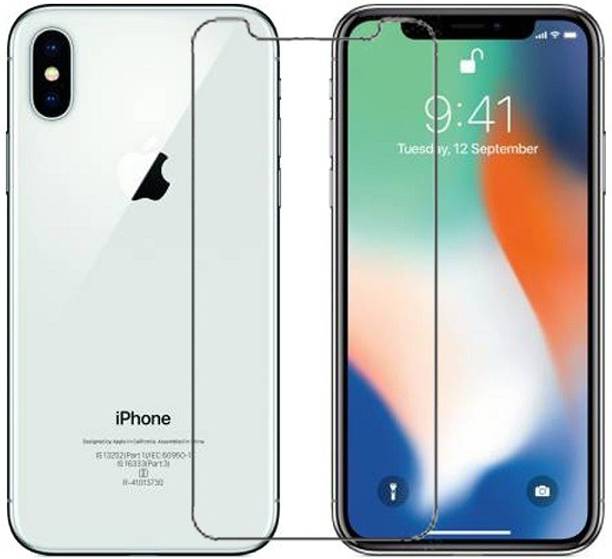 KARTRAY Tempered Glass Guard for Apple iPhone X