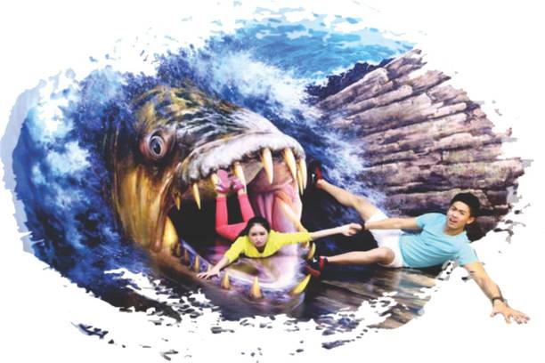 Jagvii Monster come out from wall