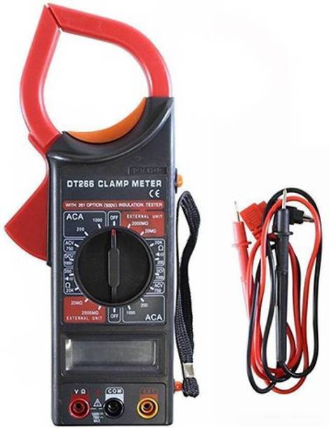 DUMDAAR DT266 NEW Digital clamp meter with LCD display for AC/DC current voltage measurement Digital Multimeter