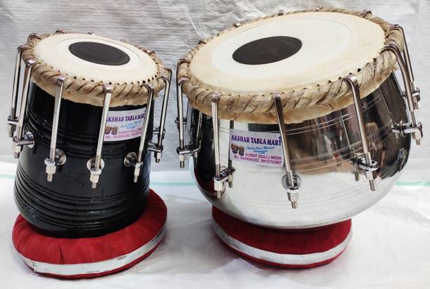 Akshar Tabla Mart Professional Quality Bolt Tuned Tabla