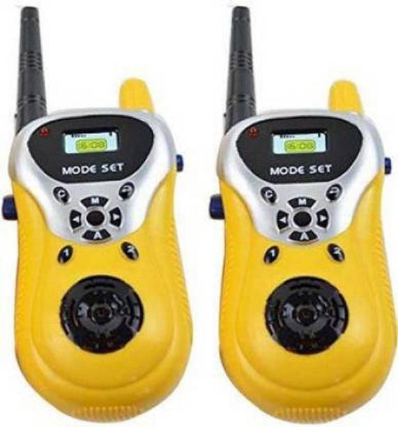 Freshh Club Kids Plastic Yellow Yellow Color Smart Walkie Talkie