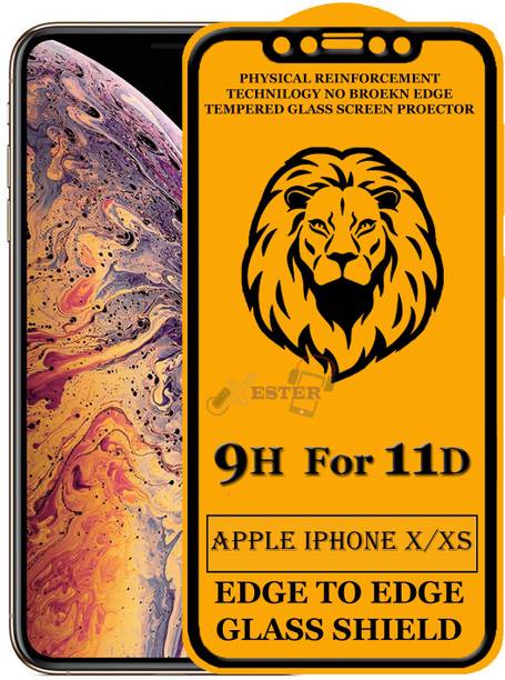 Xester Edge To Edge Tempered Glass for Apple iPhone XS