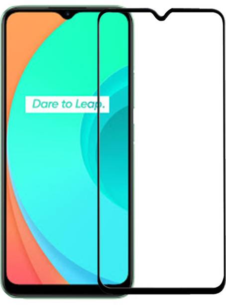 iZAP Edge To Edge Tempered Glass for Realme C11, Realme C12, Realme C15, Realme C3, Realme Narzo 20A