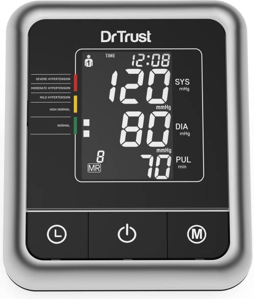Dr. Trust (USA) Fully Automatic A-One Galaxy Digital Blood Pressure Monitor Machine (Micro USB Compatible) Bp Monitor