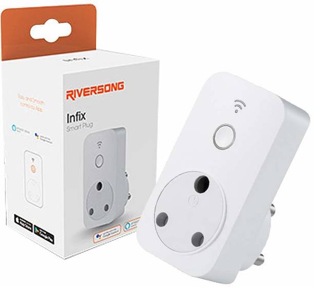 Riversong Infix Smart Plug for Home Appliances - Control Appliances from Wi-Fi, Alexa and Google Home Assistant Smart Plug
