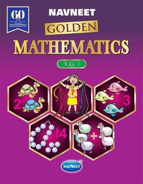 Golden Mathematics KG.-1 JR.K.G. |English| Pre School Book|