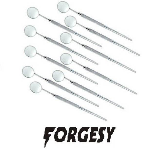 Forgesy Dental Mouth Mirror With Handle Pack of 10 Pcs Dental Elevator