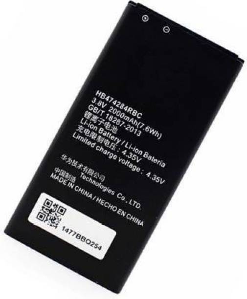 RUTIGH ONLINE SELLING Mobile Battery For  Huawei Honor Holly U19 - 2000mAh Compatible A Grade , Huawei Honor Holly U19 - Huawei Honor 3c Lite - 2000mAh, HB474284RBC