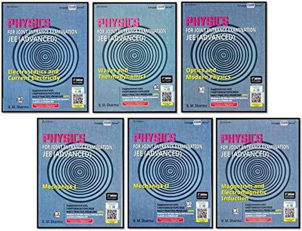 Jee Advance Set Of 6 Books Physics