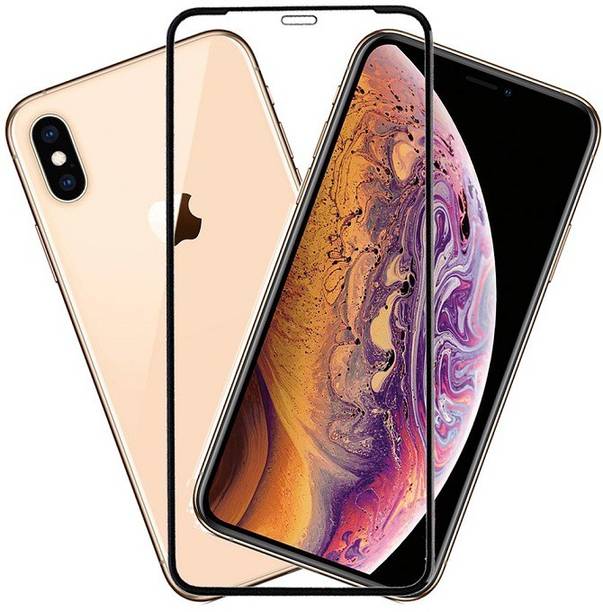 KARTRAY Edge To Edge Tempered Glass for Apple iPhone XS
