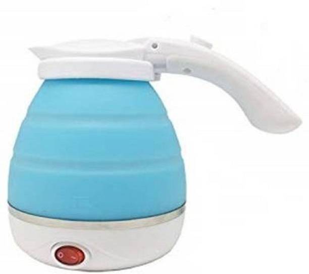 DN BROTHERS Travel Electric Portable Foldable 600ML Kettle Hot Water(Multicolor) Beverage Maker