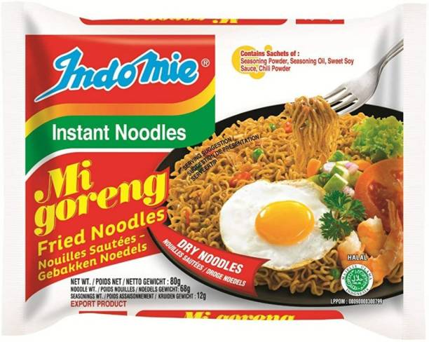 indomie Mi-Goreng pack of 40 pics Instant Noodles Non-vegetarian