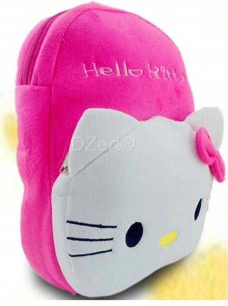 ForChild HELLO KITTY Bag Soft Material School Bag For Kids Plush Backpack Cartoon Toy | Children's Gifts Boy/Girl/Baby/ Decor School Bag For Kids(Age 2 to 6 Year) School Bag ( 12 L) School Bag