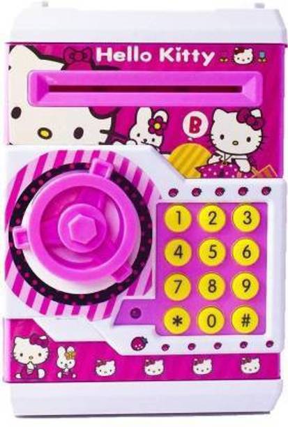rcare collection Mini Piggy Bank Safe Box Money Coin ATM Bank Toy ATM Machine Coin Bank